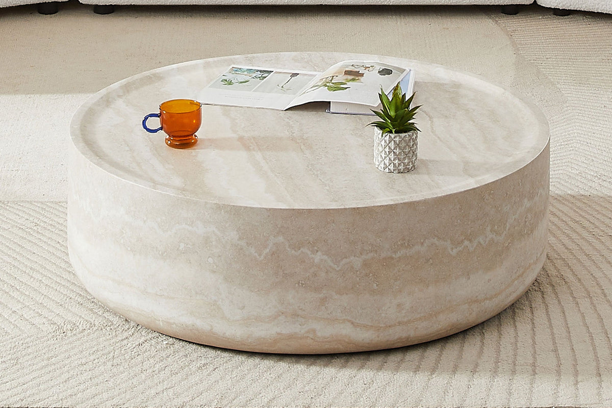 NINA 31" Fiberglass Coffee Table