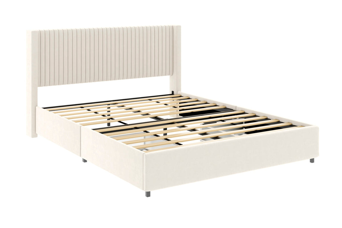 NARQIVO Queen Size Bed Frame