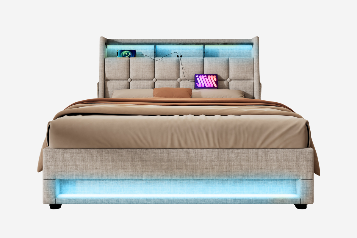 LUNEXIS Full Size Bed Frame