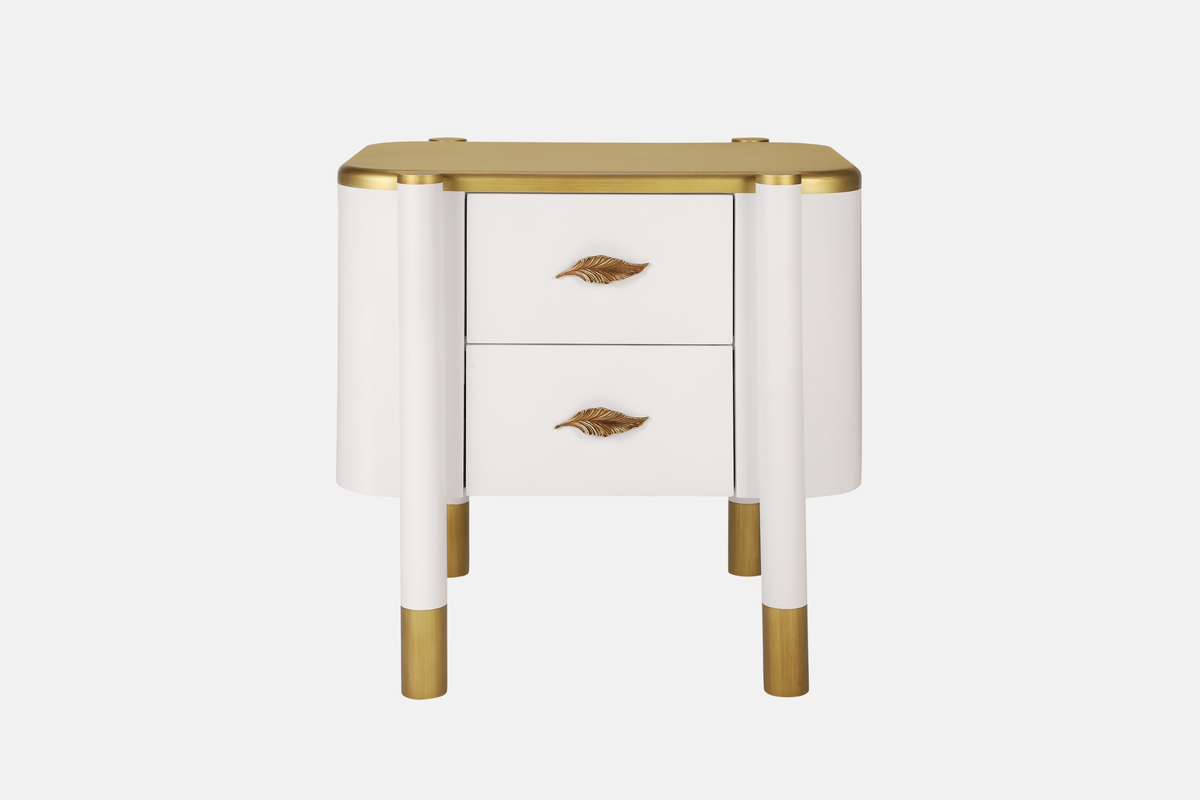 KALVO 2 Drawers Nightstand