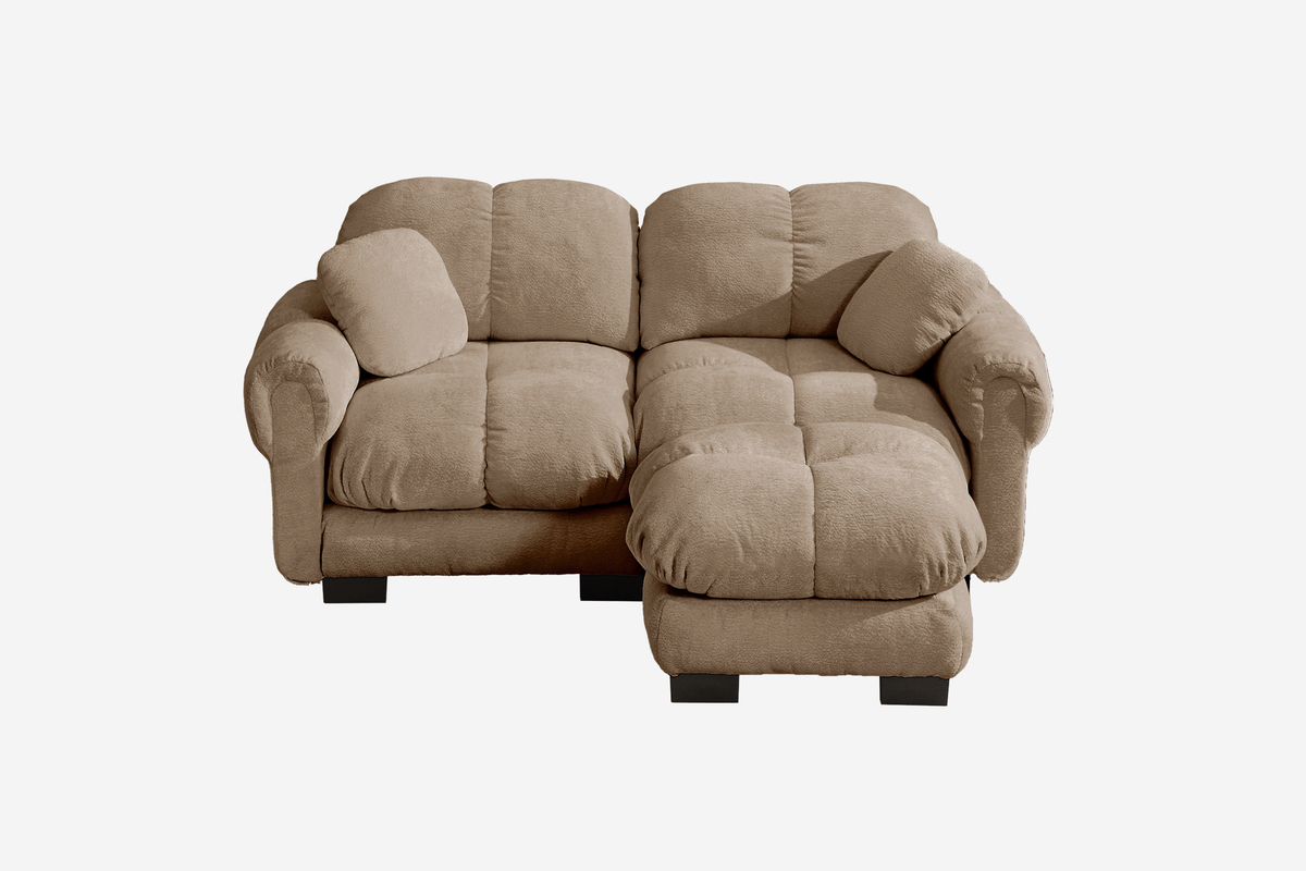 PRINCE 76" Loveseat With 1 Ottoman