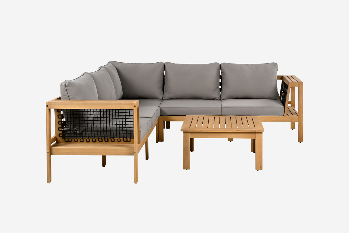 DAXOR 4 Pieces Outdoor Sofa