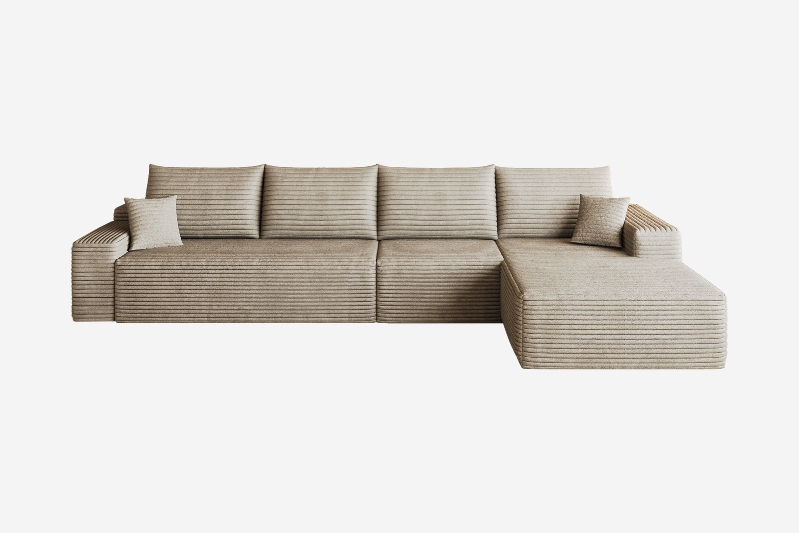 ORVITEX 135" Right Chaise Sofa