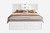 TOVARIX King Size Bed Frame with Storage