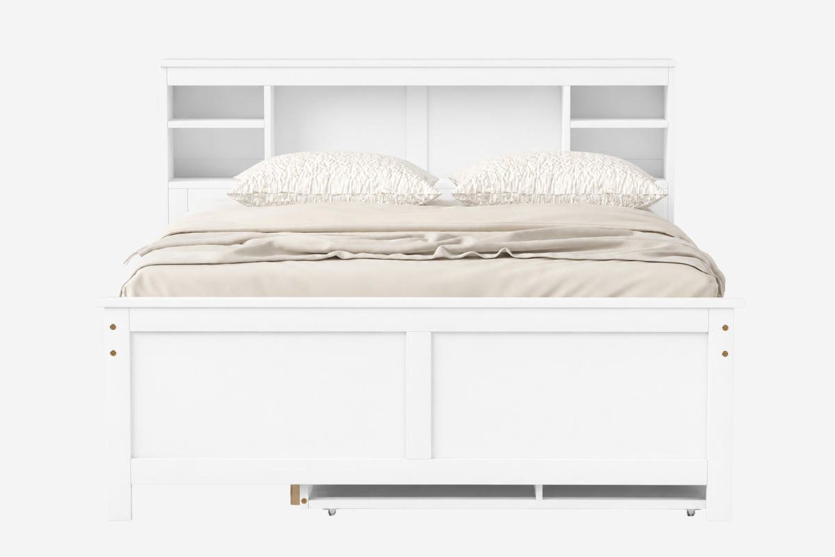 HOVRIZA Full Size Bed Frame