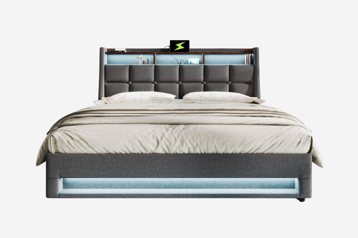 LUNEXIS Queen Size Bed Frame