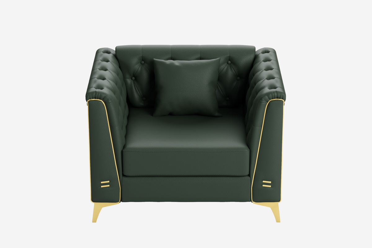 FALVINO Chesterfield 40" Single Armchair