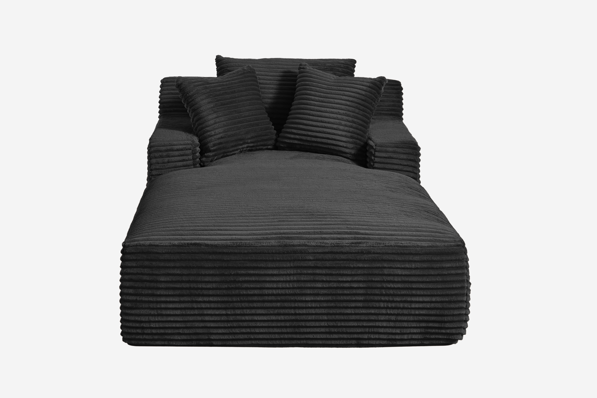 VELYRA 49" Oversized Chaise Lounge Sleeper Sofa