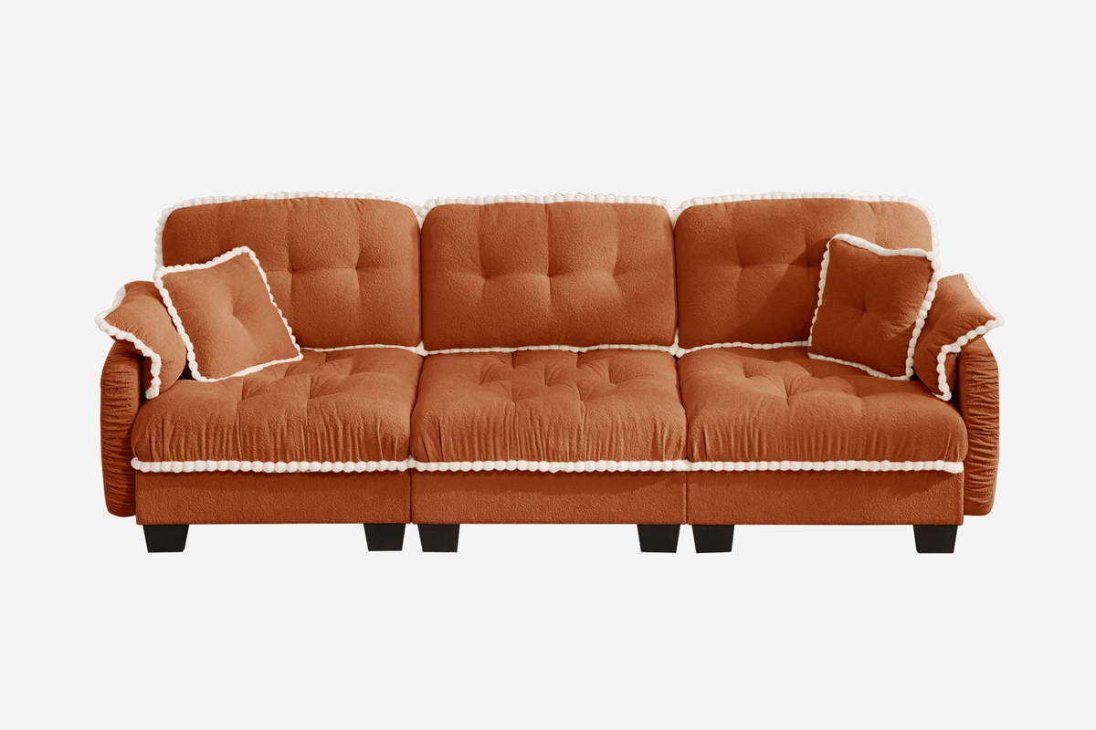 SANDRA 100" 3-Seater Sofa