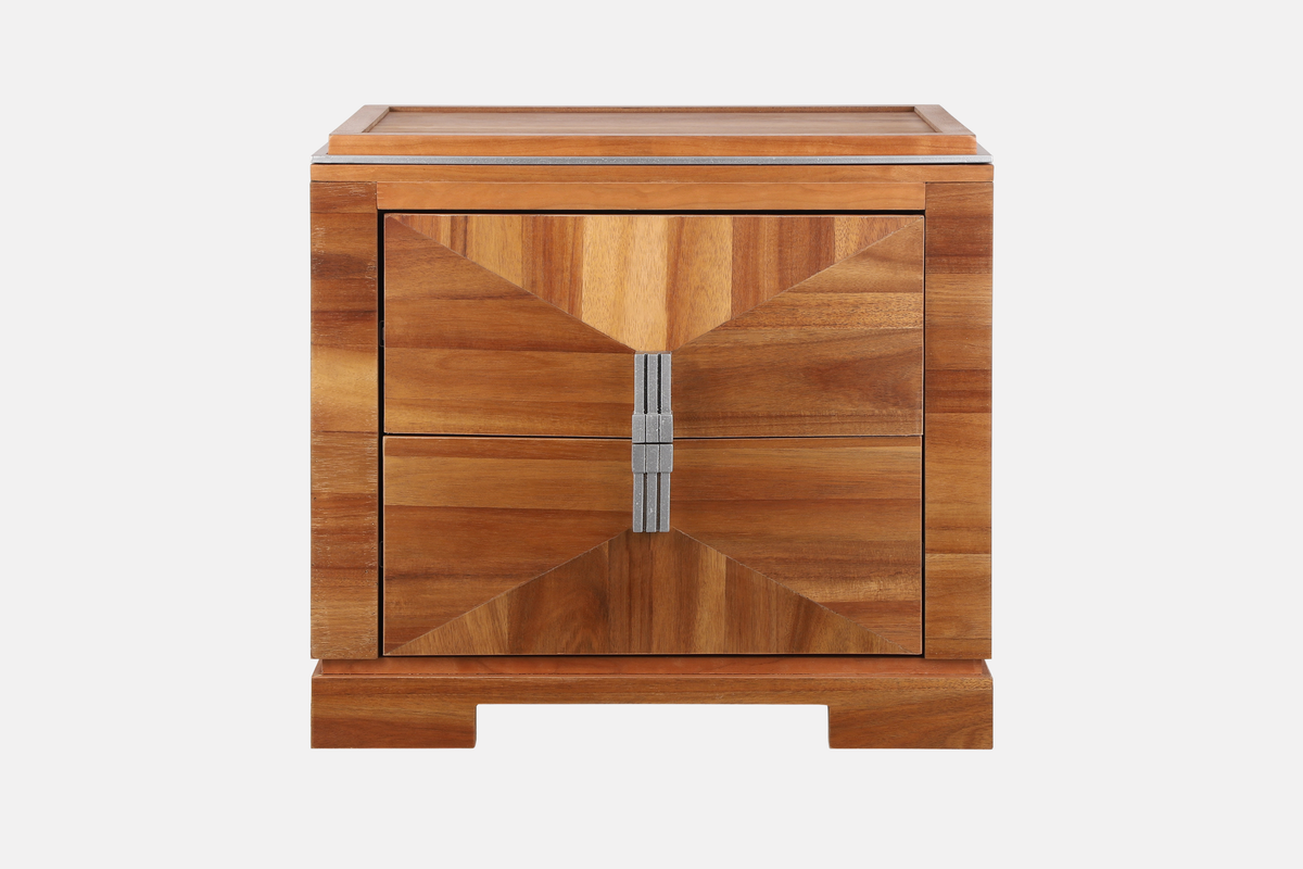 MIRON 2 Drawers Nightstand