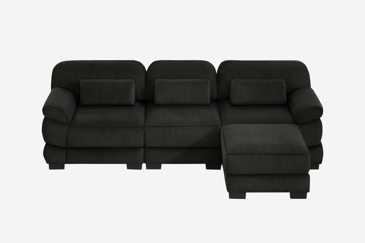 MASON 104" 3-Seater Sofa 1 with Ottoman