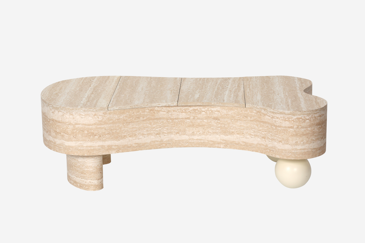 KESTRA 47" Coffee Table with Hidden Storage