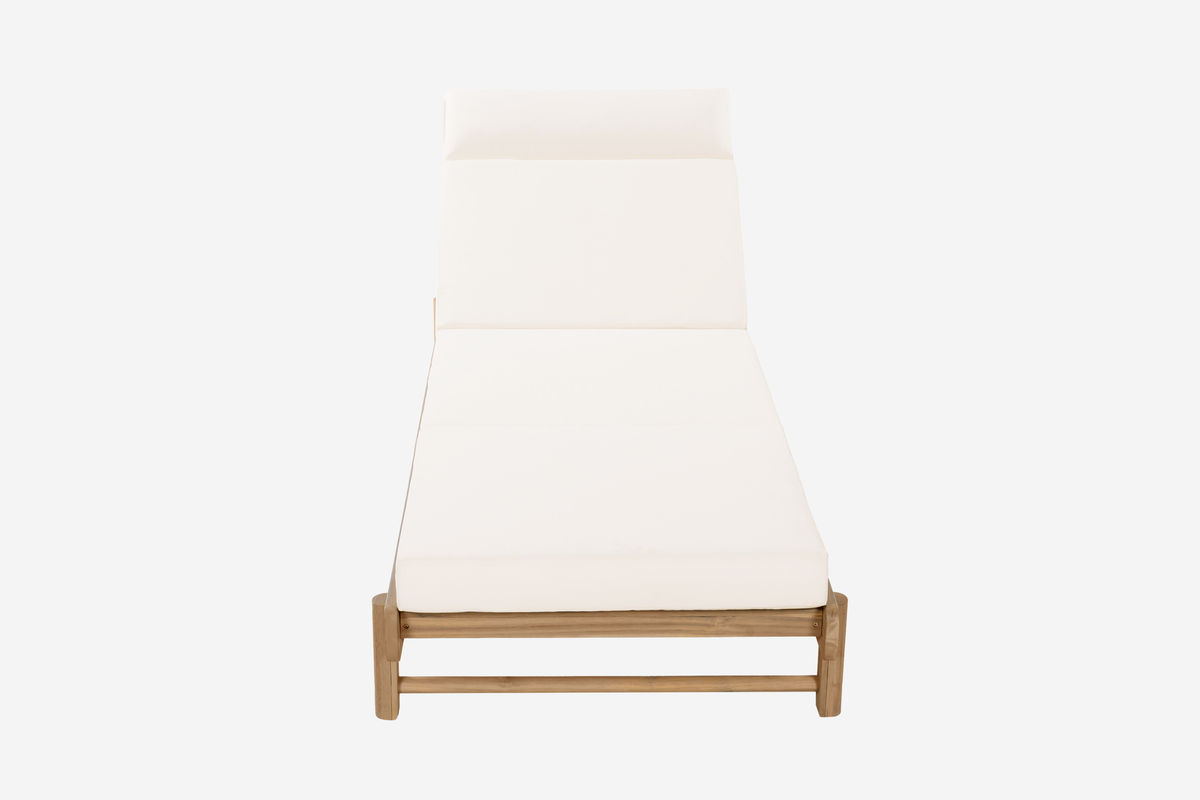 TYVORA Adjustable Chaise Lounge with Headrest