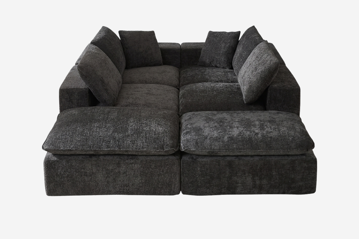 ZORVA 98" 6-Seater Sofa