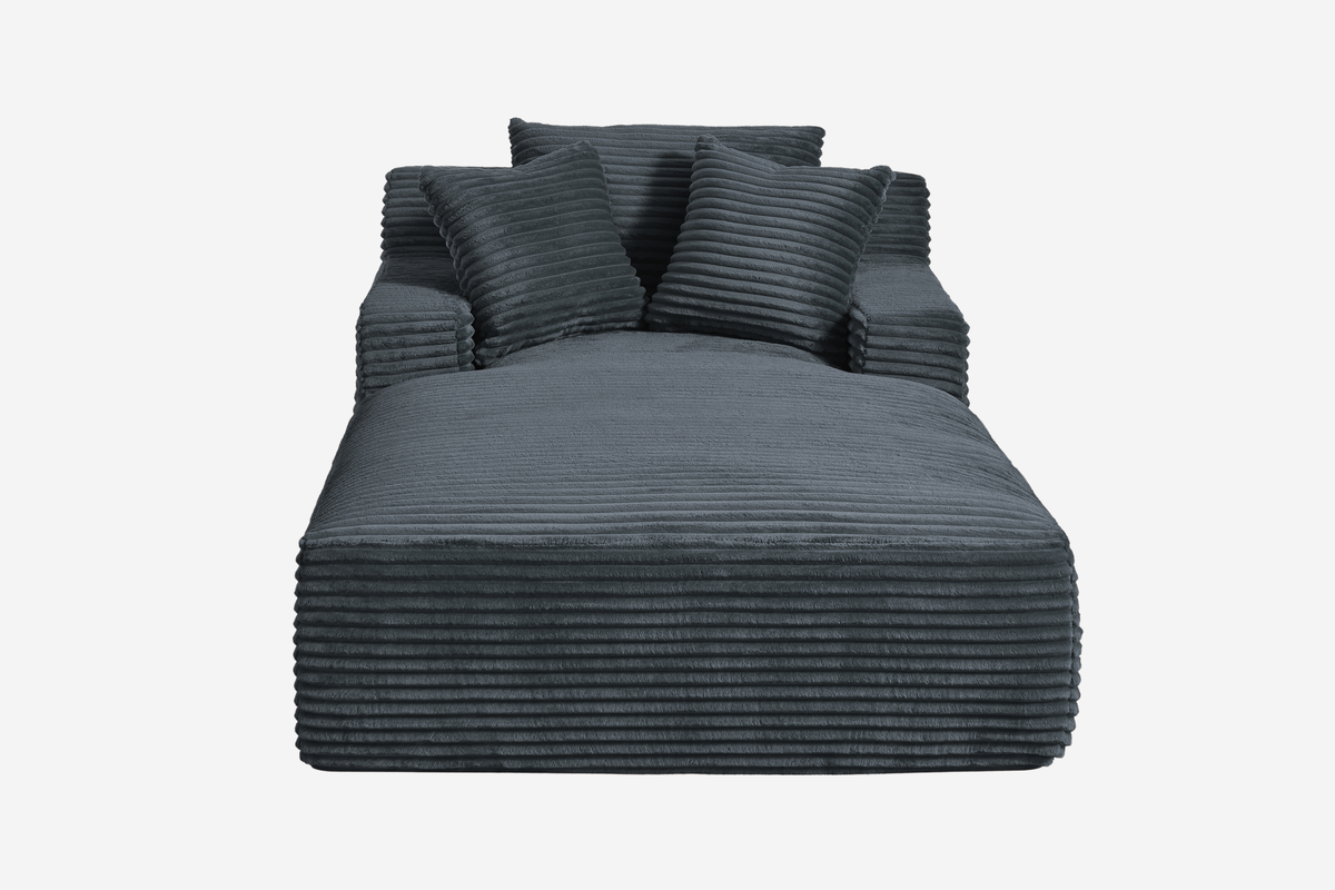 VELYRA 49" Oversized Chaise Lounge Sleeper Sofa