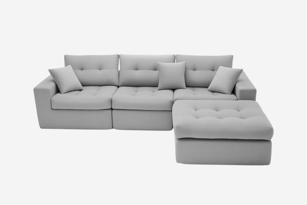 ZORVINA 113" Chaise Sofa