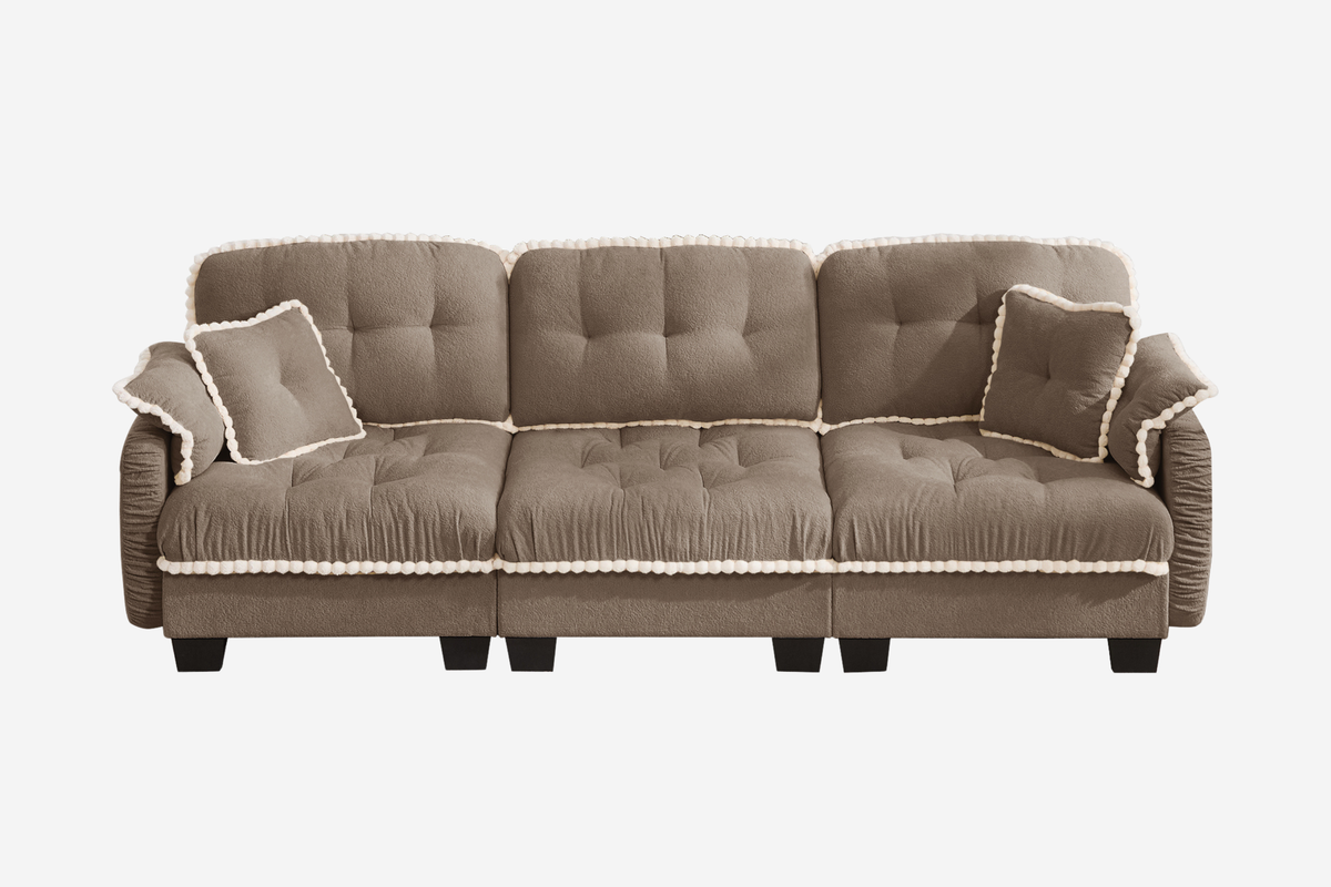 SANDRA 100" 3-Seater Sofa