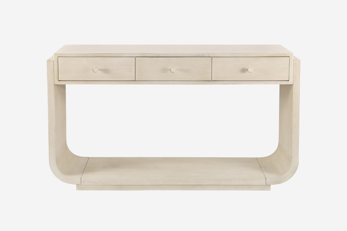 HYLOR Console Table Without Shelf