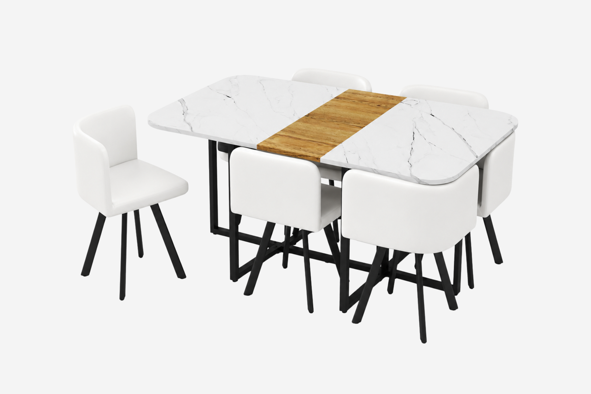 YORZEN 7 Pieces Dining Set