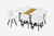 YORZEN 7 Pieces Dining Set