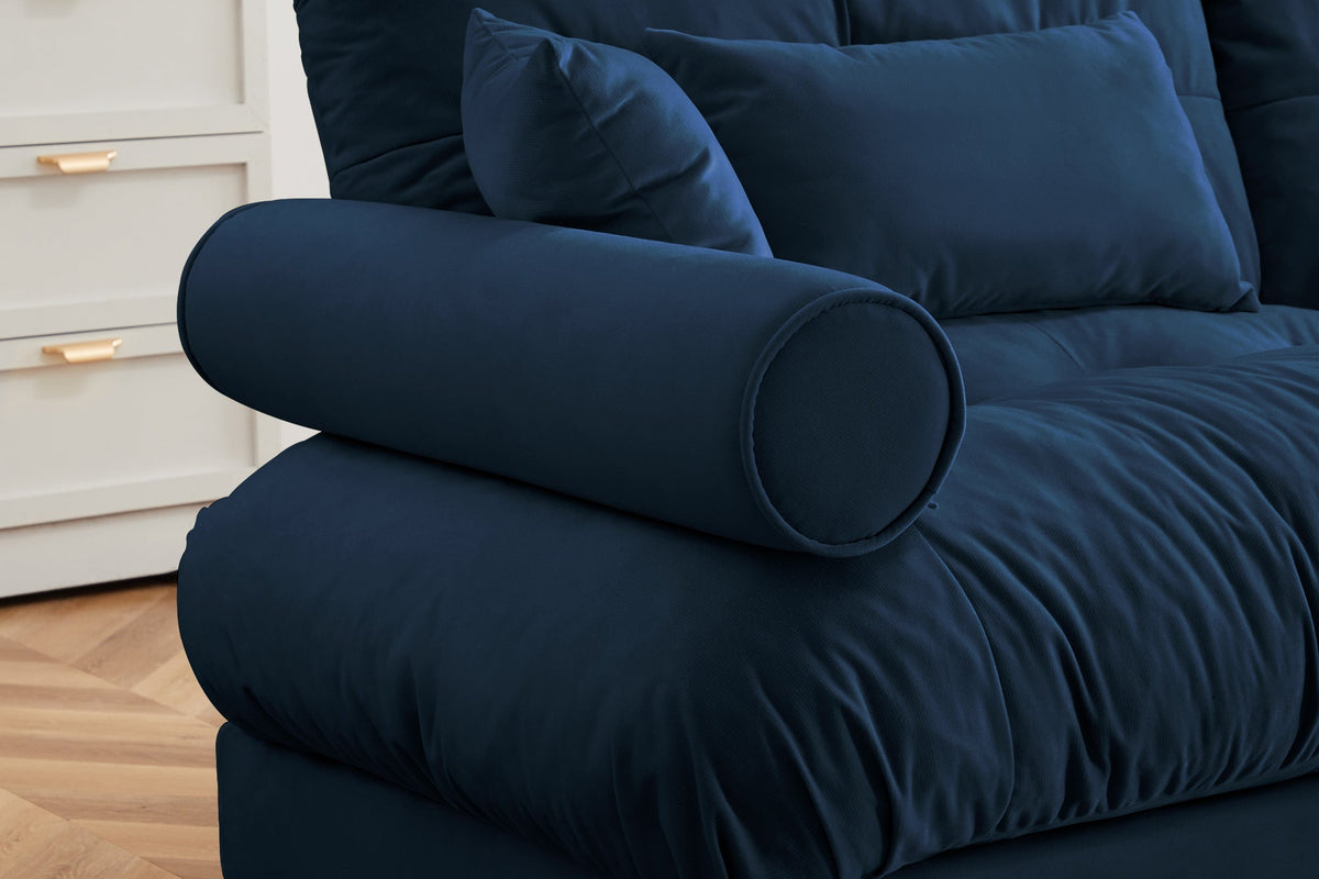 CLOUDIES 134&quot; 3 Seater Sofa with 2 Ottomans