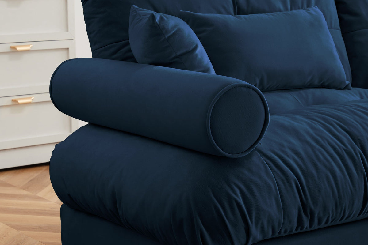 CLOUDIES 134&quot; 3 Seater Sofa with 1 Ottoman