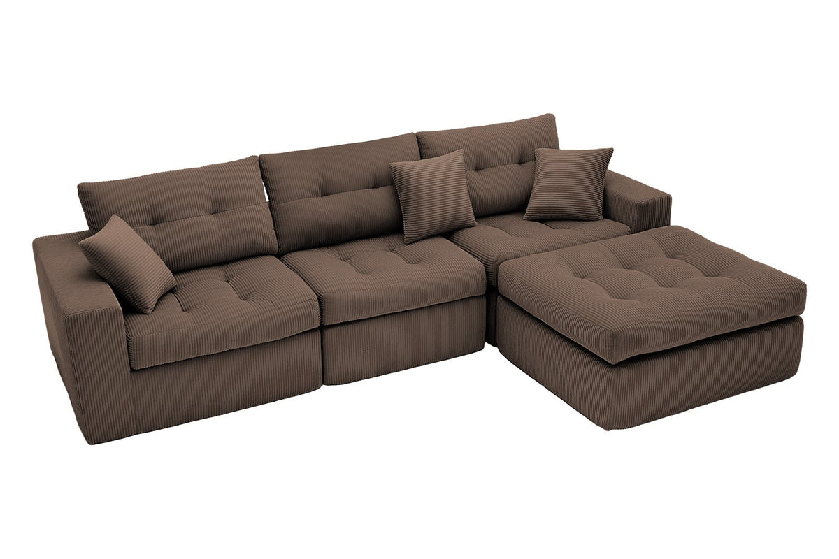 ZORVINA 113" Chaise Sofa