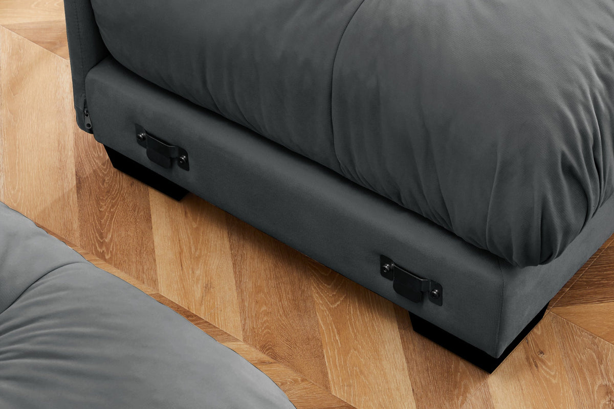 CLOUDIES 134&quot; 3 Seater Sofa with 1 Ottoman