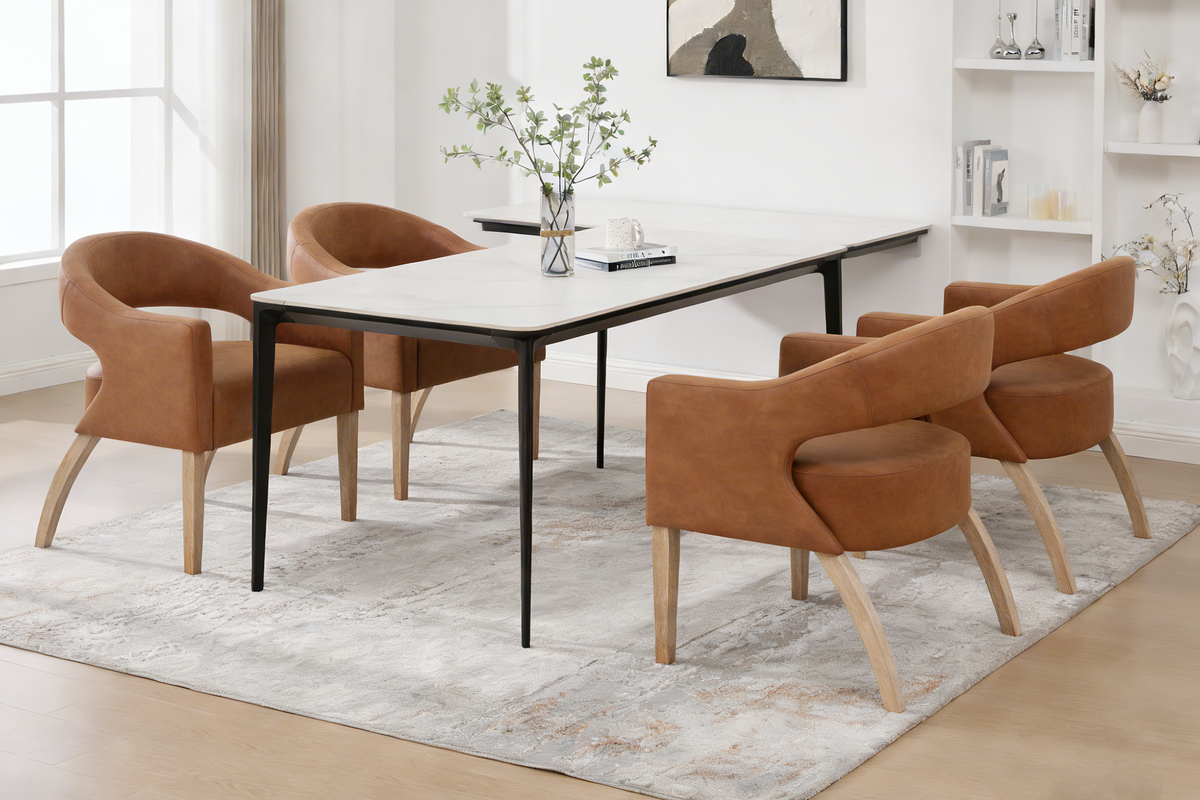 ALINO 25" Modern Barrel Chair