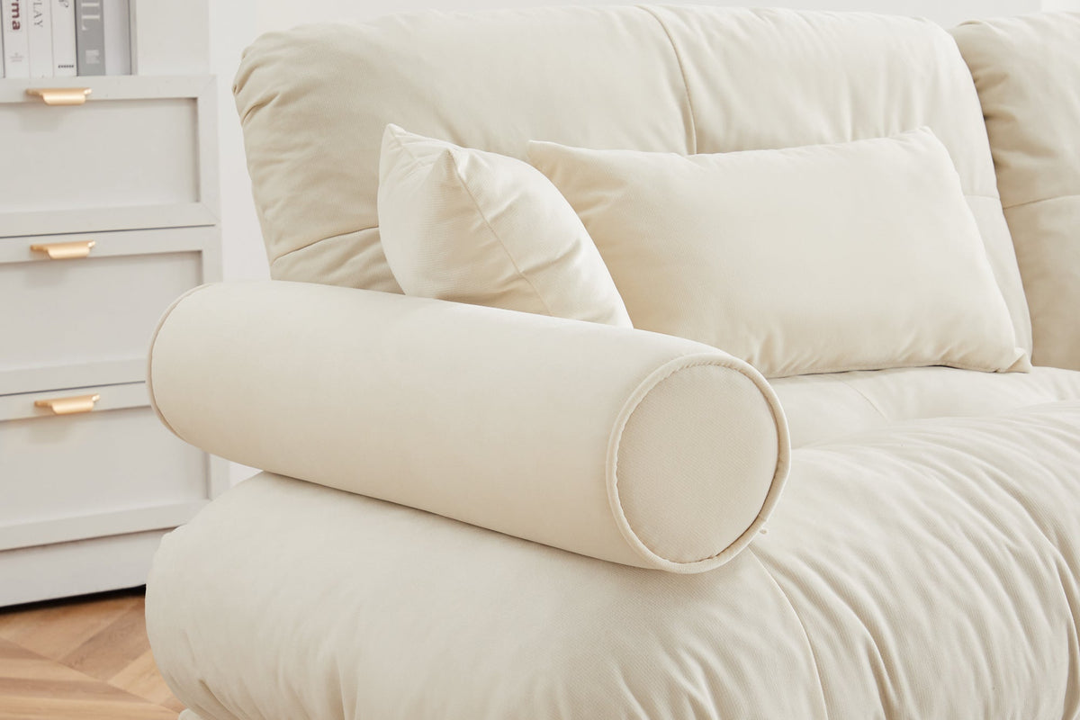CLOUDIES 94&quot; Loveseat with 1 Ottoman