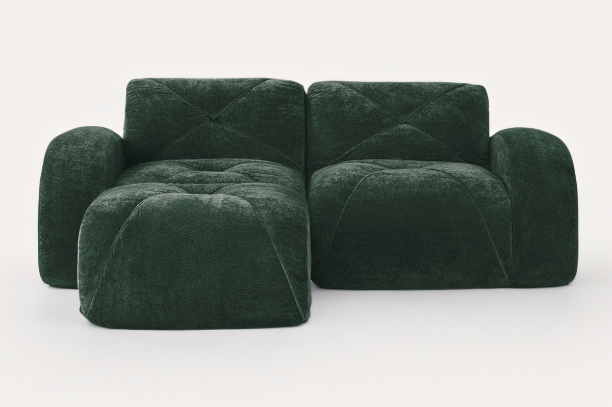 MYLO 80" Loveseat with 1 Ottoman