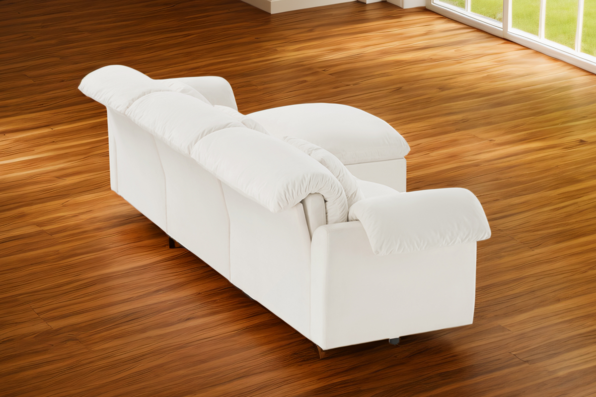 Parris 84&quot; Sofa 2 Seater With 1 Ottoman