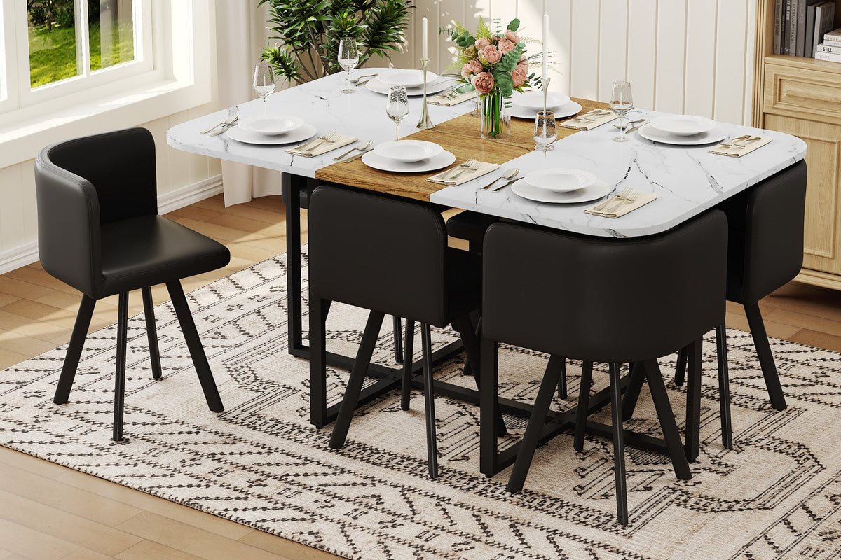 YORZEN 7 Pieces Dining Set