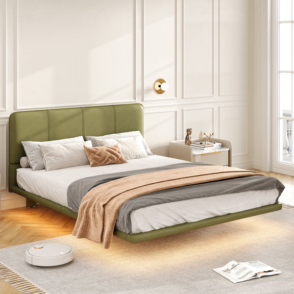MORIN Modern Floating Bed