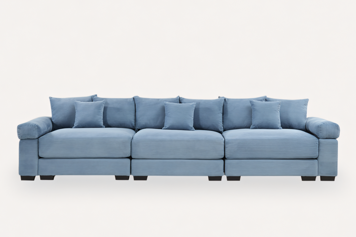 DESEO 130&quot; 3-Seater Sofa
