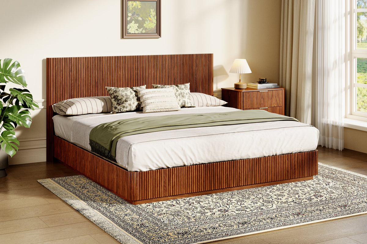PROVEXA King Size Bed Frame with LED Lights