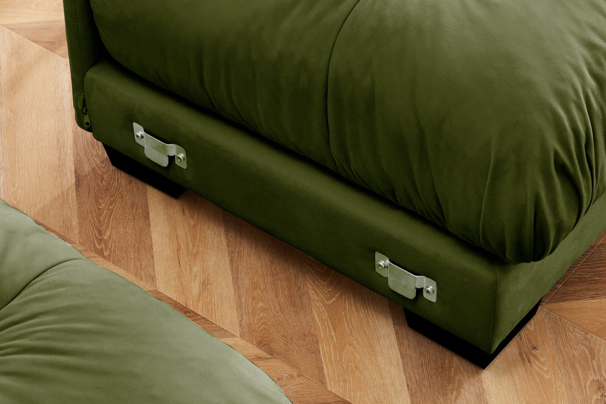 CLOUDIES 173&quot; 4 Seater Sofa with 1 Ottoman