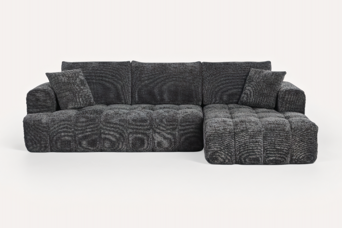 ELARA 108" Chenille Right Chaise Sofa