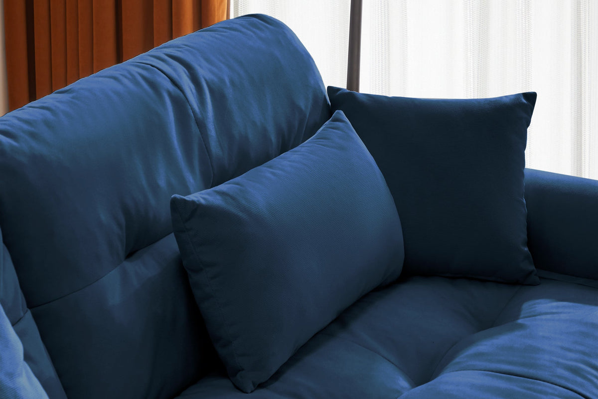 CLOUDIES 134&quot; 3 Seater Sofa with 2 Ottomans