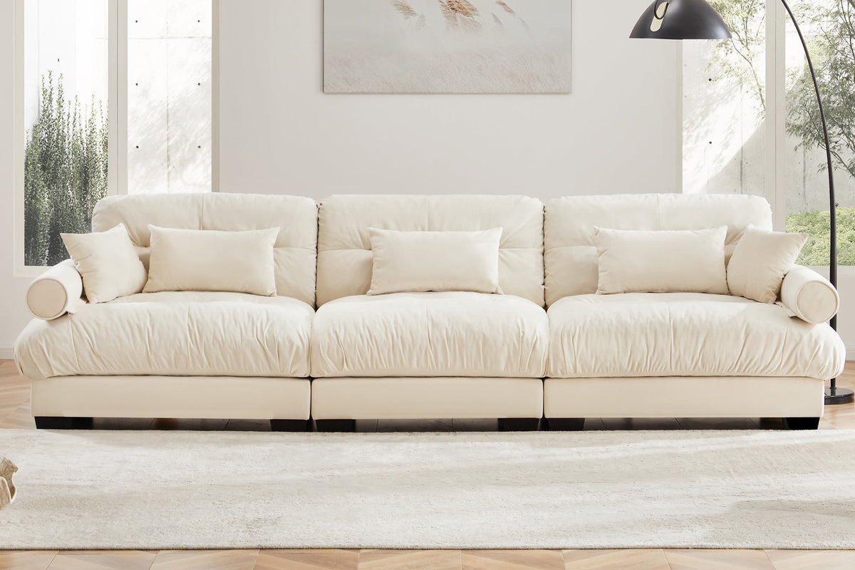CLOUDIES 134&quot; 3 Seater Sofa
