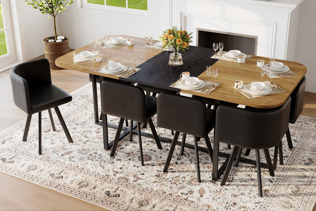 YORZEN 9 Pieces Dining Set