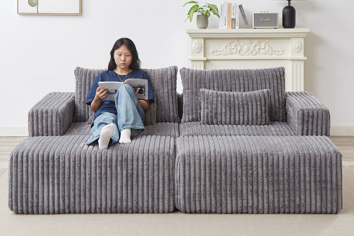 OPHELIA 87&quot; Oversized Sofa