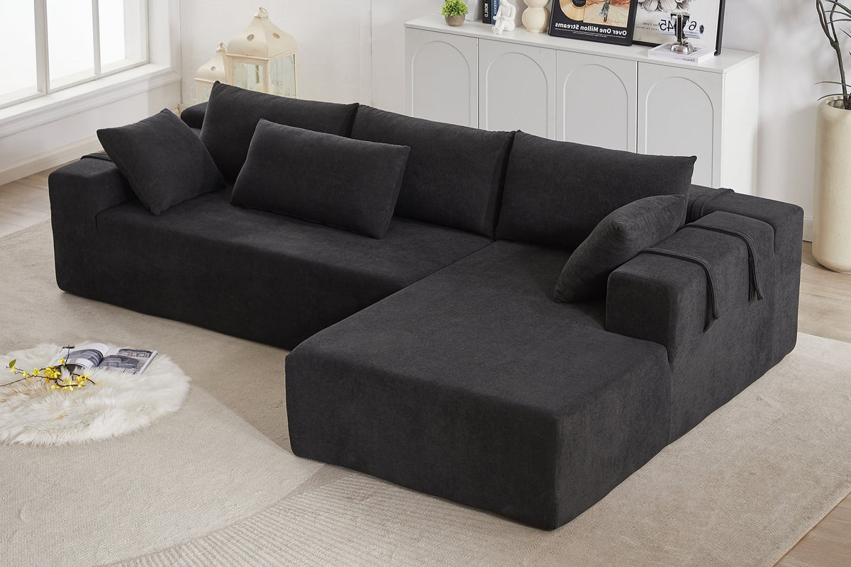 NOUVA 108" Right Chaise Sectional