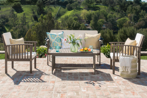 LOVEN Acacia Outdoor Chat Set
