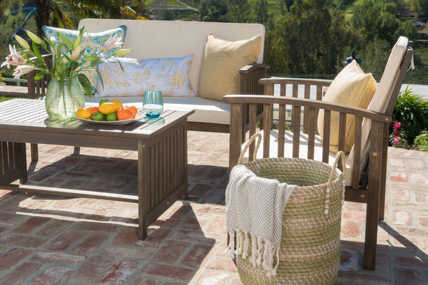 LOVEN Acacia Outdoor Chat Set