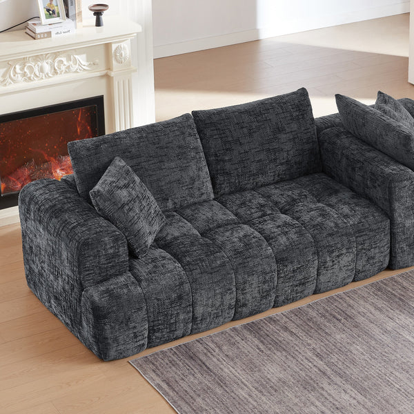 Elara Luxury Plush Chenille Sectional Sofa