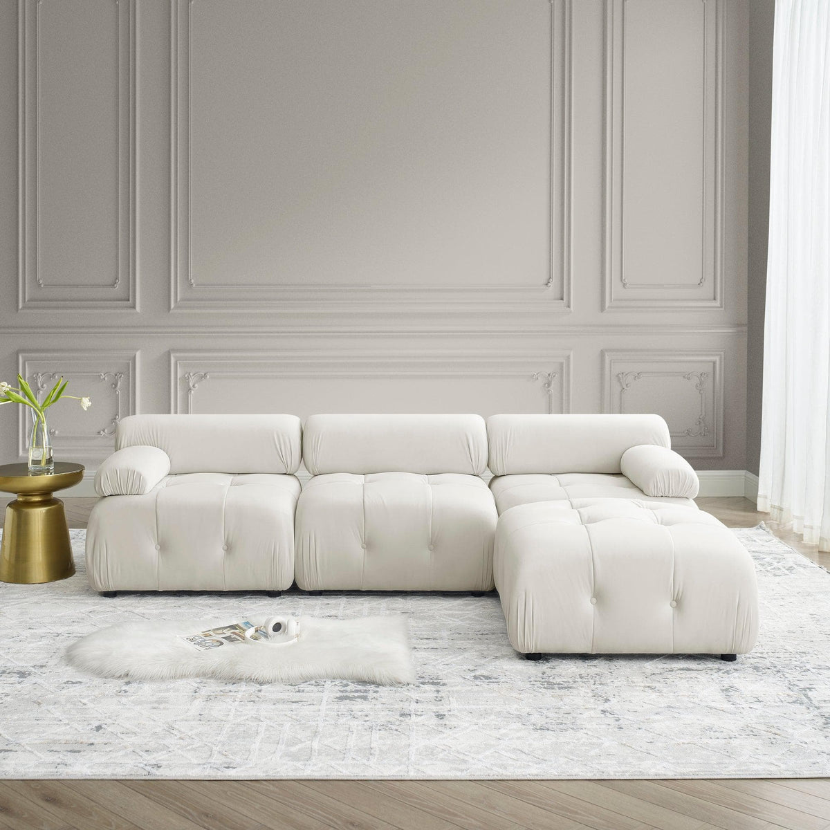 The AI Furniture Sofa Mario Belia Modular Sofa