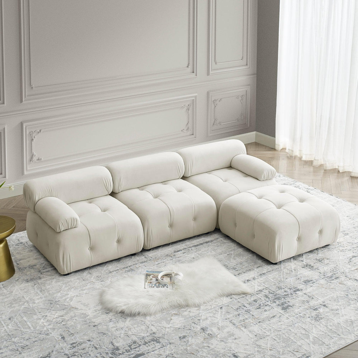 The AI Furniture Sofa Mario Belia Modular Sofa