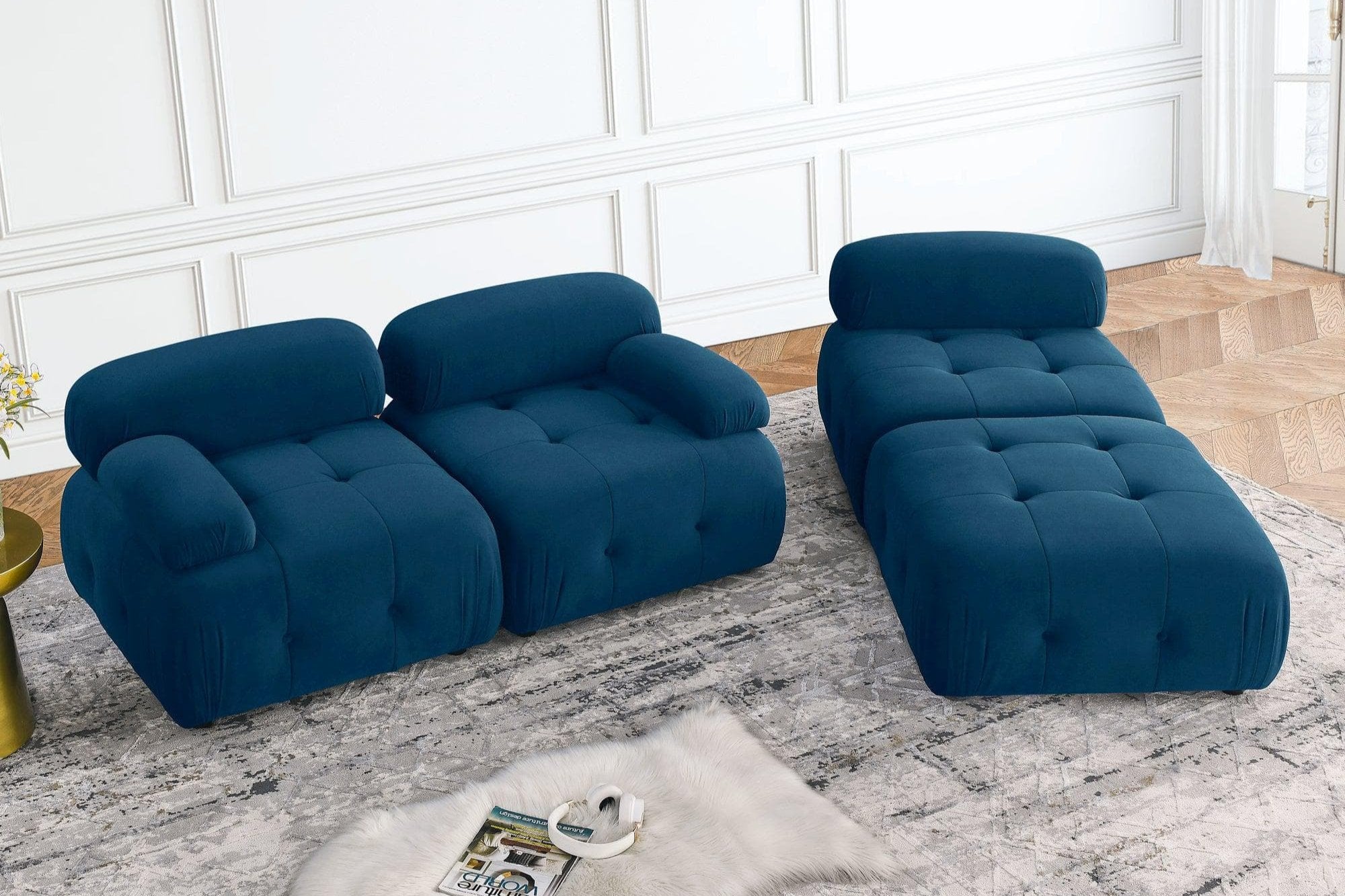 The AI Furniture Sofa Mario Belia Modular Sofa